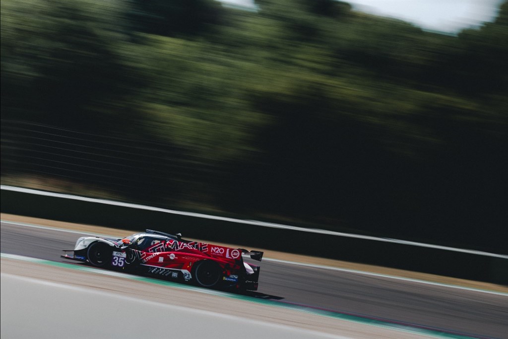 Gravlund viste stærk fart men blev ikke belønnet med et topresultat i 4 hours of Imola.
(Foto: Arthur Chopin)
